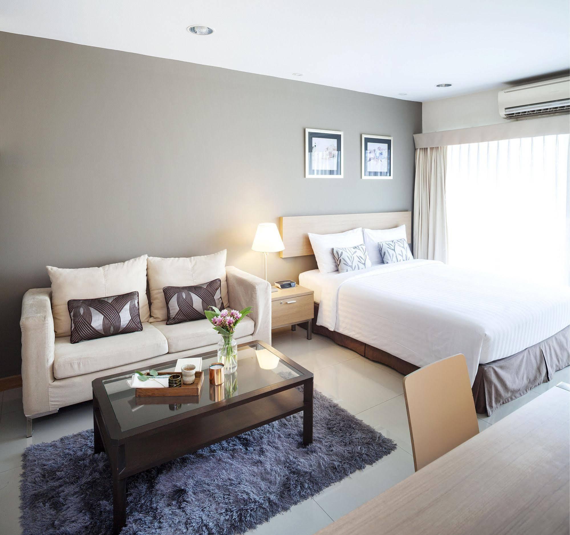 Viva Garden Serviced Residence Banguecoque Exterior foto
